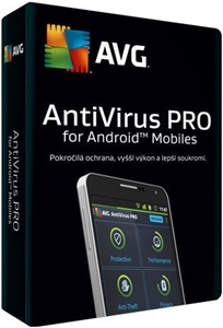 Obrázek AVG Antivirus PRO pro mobily SMB, licence pro nového uživatele, počet licencí 10, platnost 2 roky