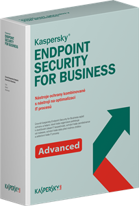 Obrázek Kaspersky Endpoint Security for Business - ADVANCED; licence pro nového uživatele; počet licencí 20; platnost 1 rok