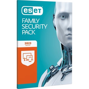 Obrázek ESET Family Security Pack, licence pro nového uživatele, platnost 1 rok, počet zařízení 6