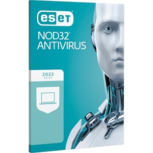 Obrázek ESET NOD32 Antivirus; obnovení licence ve zdravotnictví; počet licencí 1; platnost 3 roky